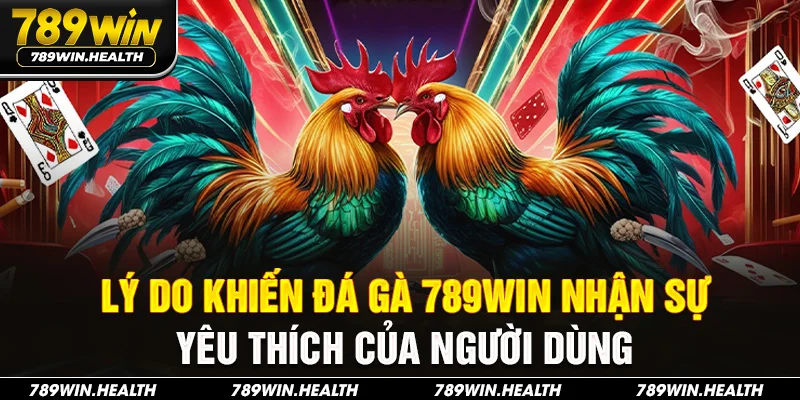 Lý do khiến Đá gà 789Win nhận sự yêu thích của người dùng