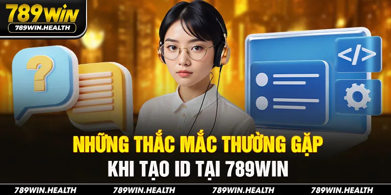 Những thắc mắc thường gặp khi tạo ID tại 789WIN
